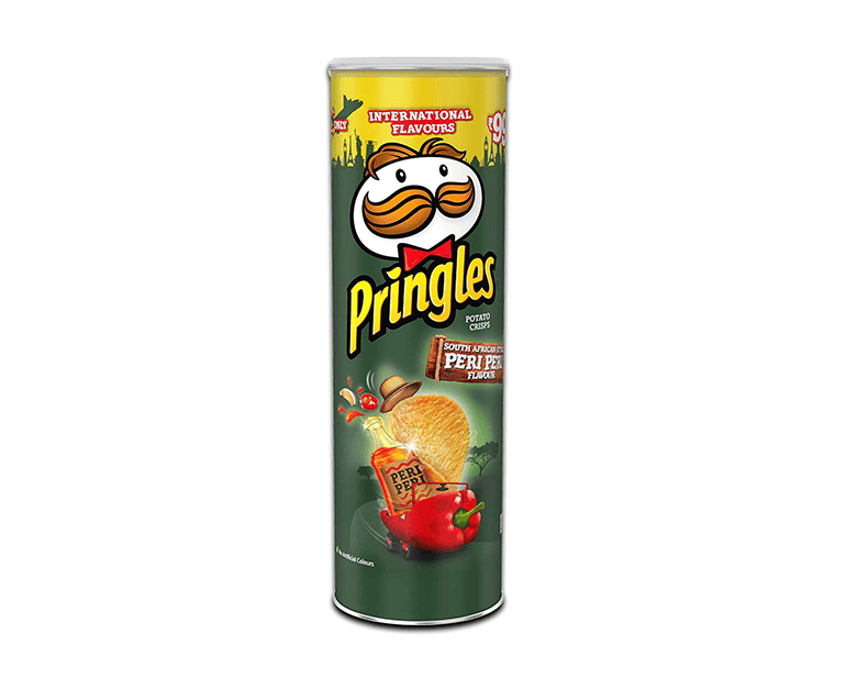 Pringles Potato Crisps Peri Peri Masala